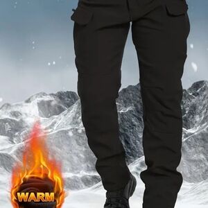Men's Black Cargo Pants